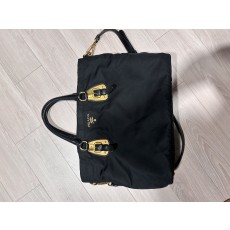 프라다 블랙 토트백